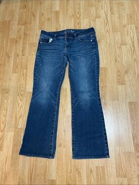 American Eagle Outfitters Dark Blue Flare Jeans